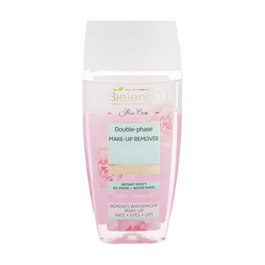 Двофазна міцелярна вода для обличчя Bielenda Rose Care Double-Phase Rose Micellar Liquid, 140 мл